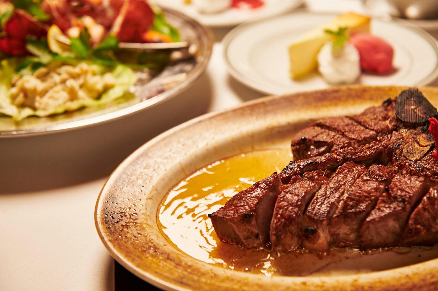 肉の旨みを余すことなく引き出した、格別のステーキ。